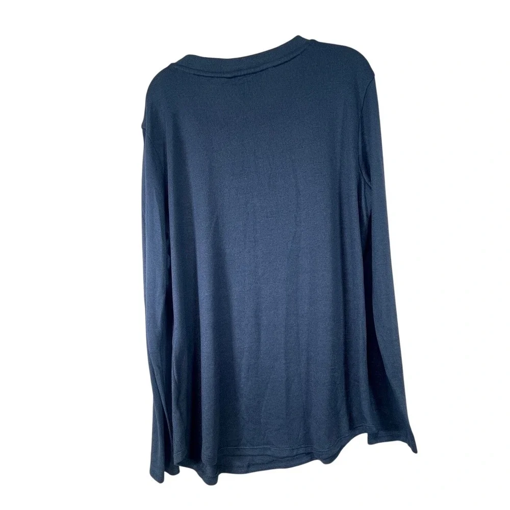 Banana Republic Men's Blue Long Sleeve Knit Top Casual‎ Shirt Large